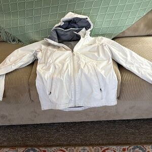 The North Face Women's White Raincoat